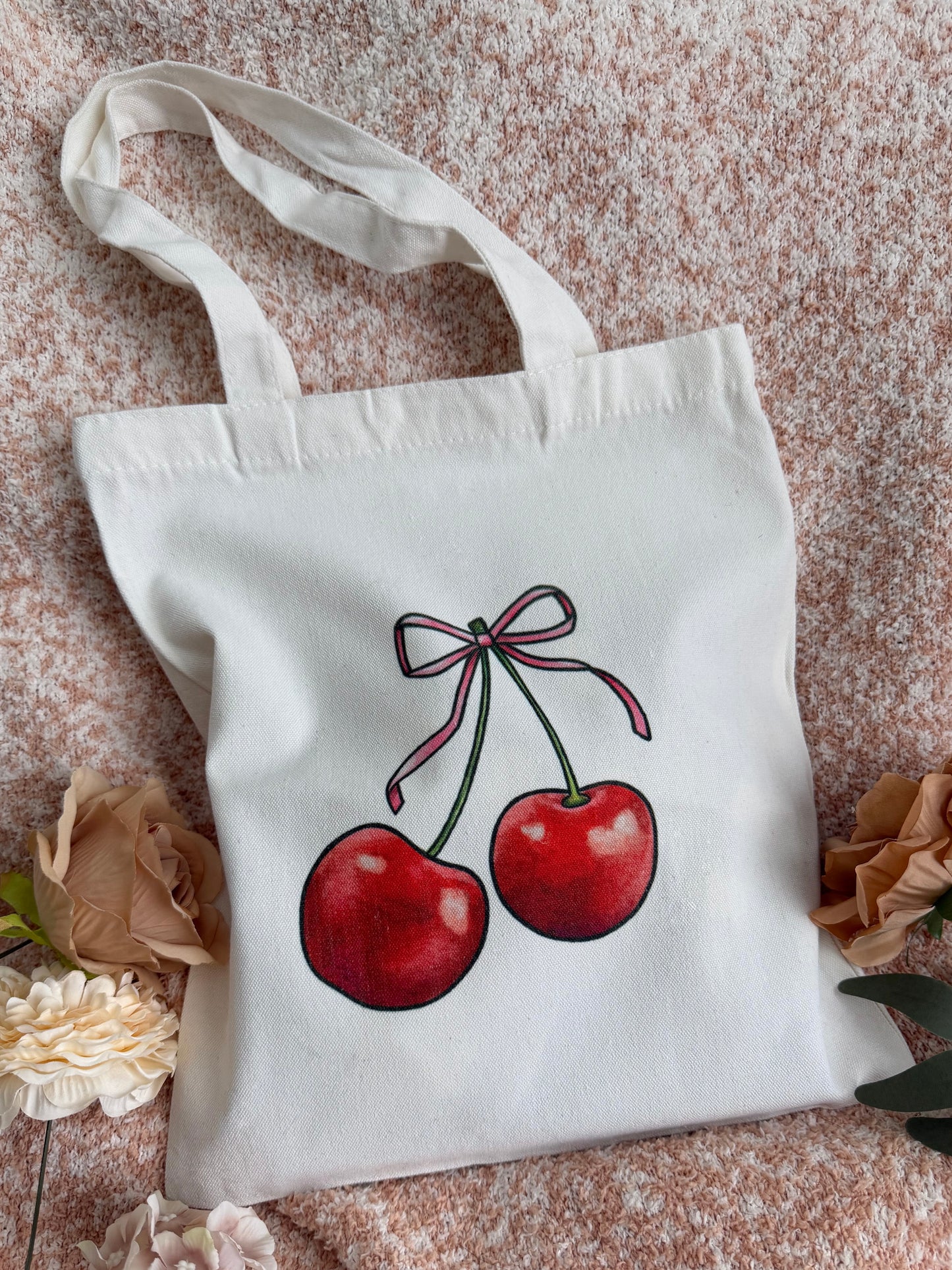 Cherry Sweetheart Tote Bag