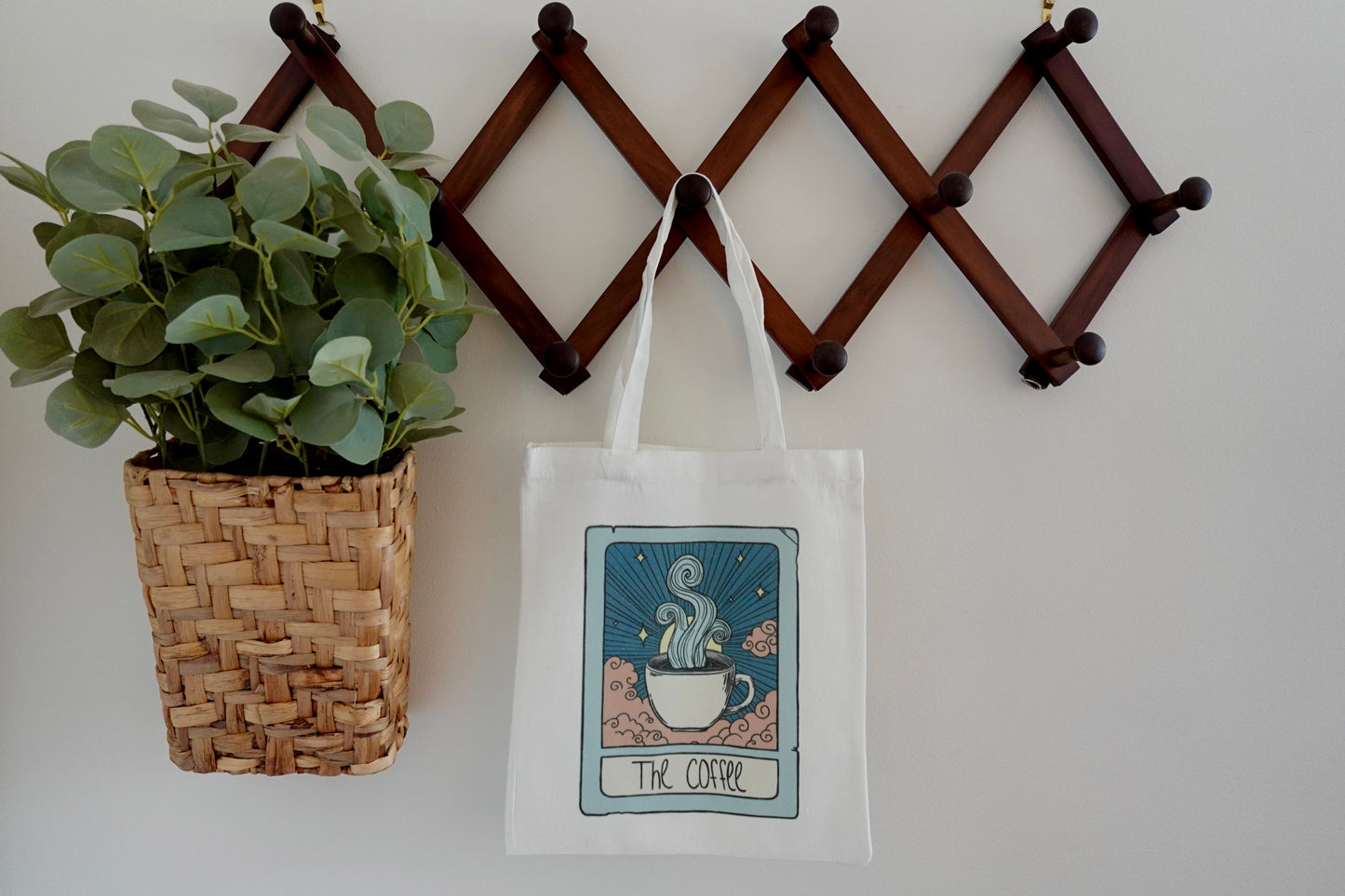 Coffee Tarot Card Tote Bag