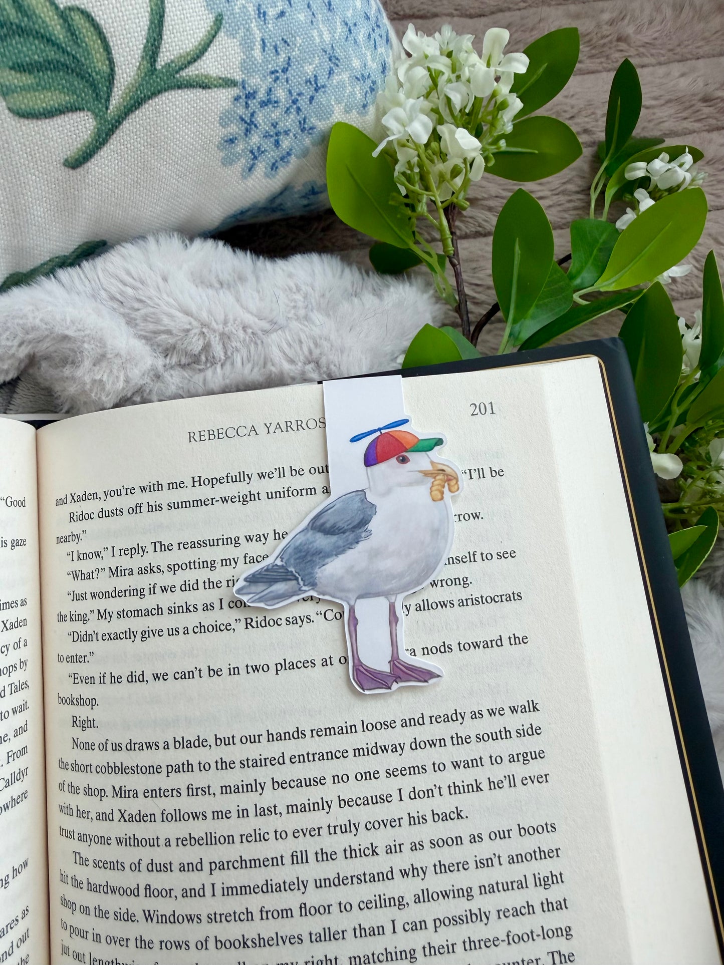 Seagull Magnetic Bookmark