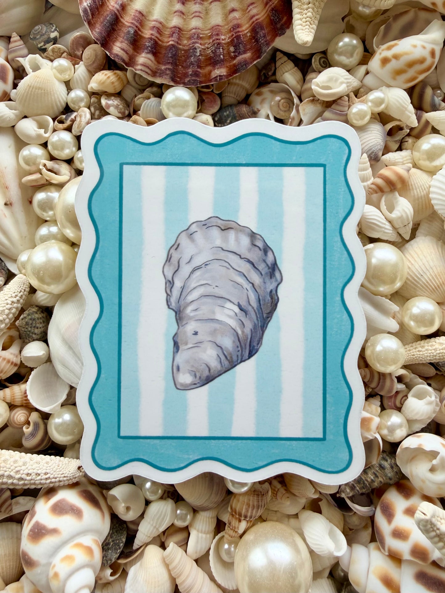Oyster Stamp Sticker