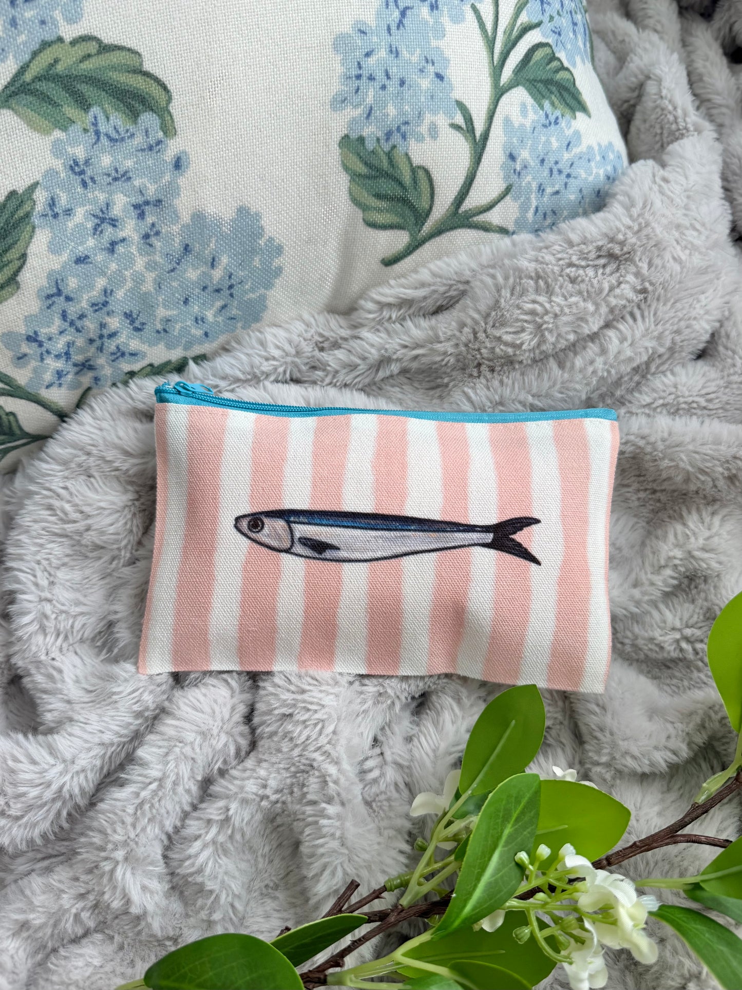 Sardine Zippered Pouch