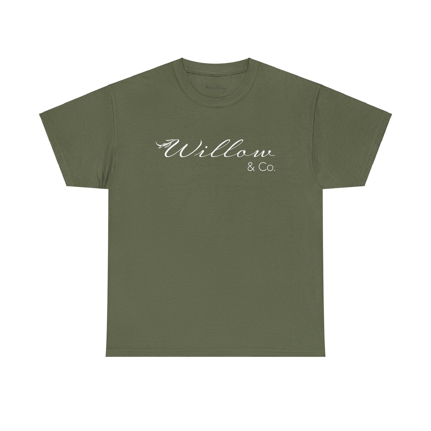 Willow & Co. Unisex Heavy Cotton T-Shirt