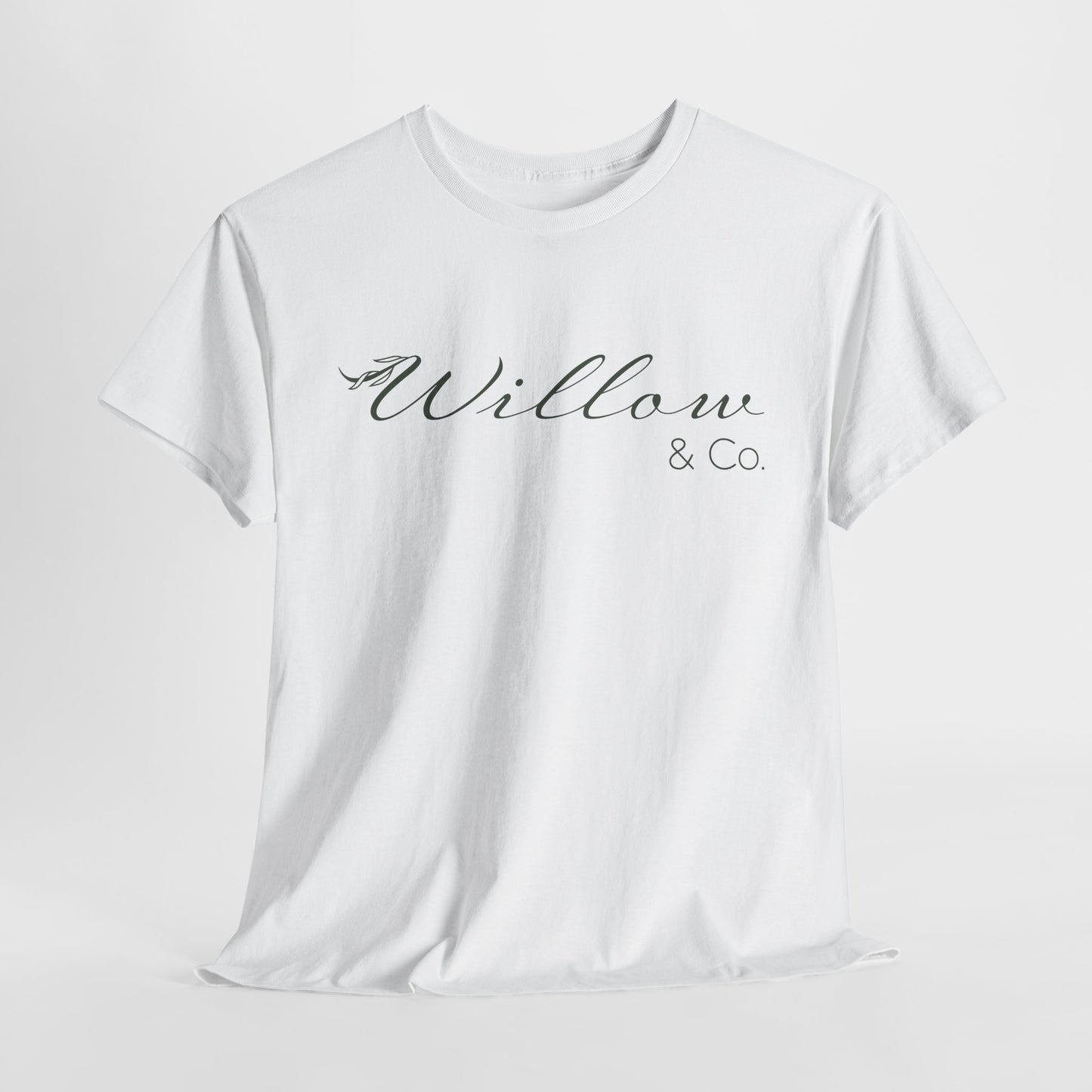 Willow & Co. Unisex Heavy Cotton T-Shirt