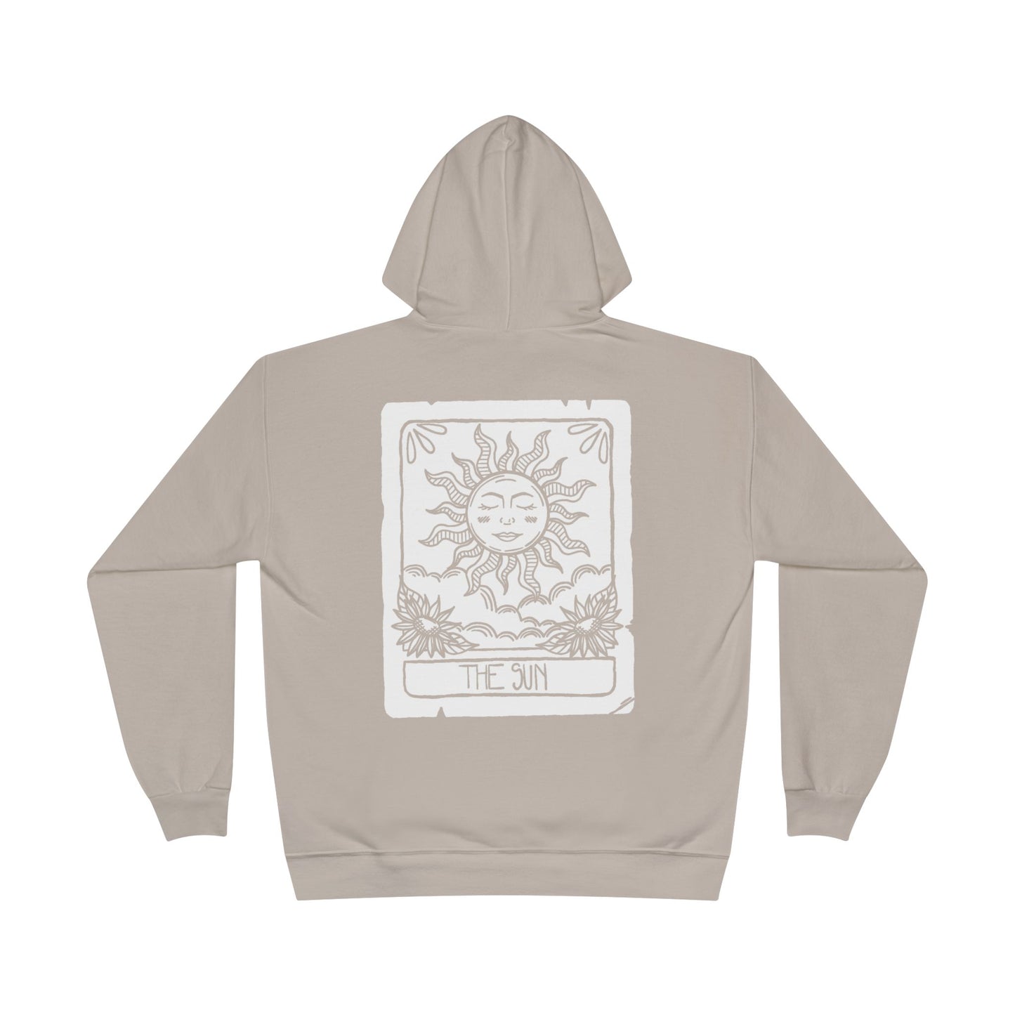 Eco-Friendly Sun Tarot Unisex Hoodie - Spiritual Graphic Pullover