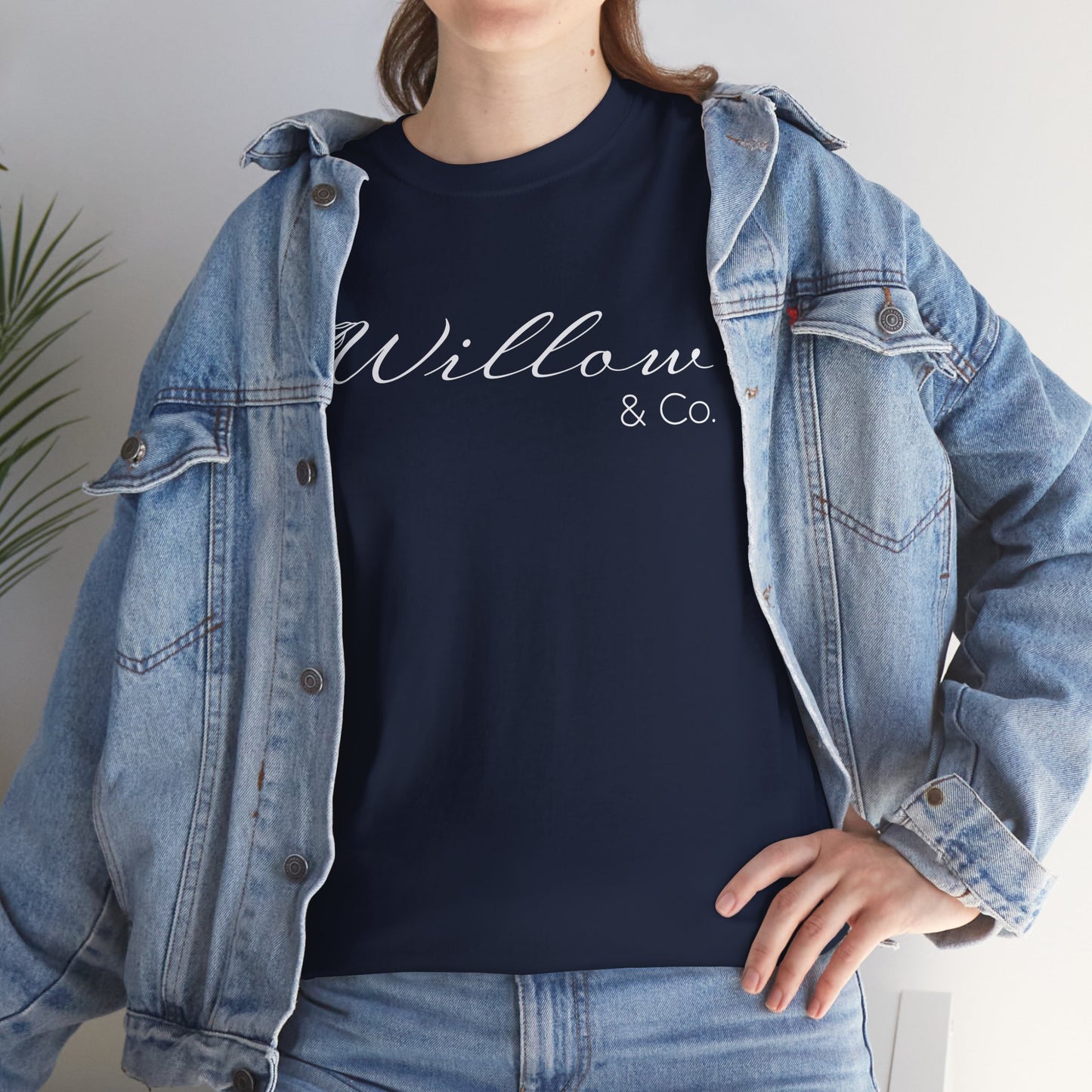 Willow & Co. Unisex Heavy Cotton T-Shirt