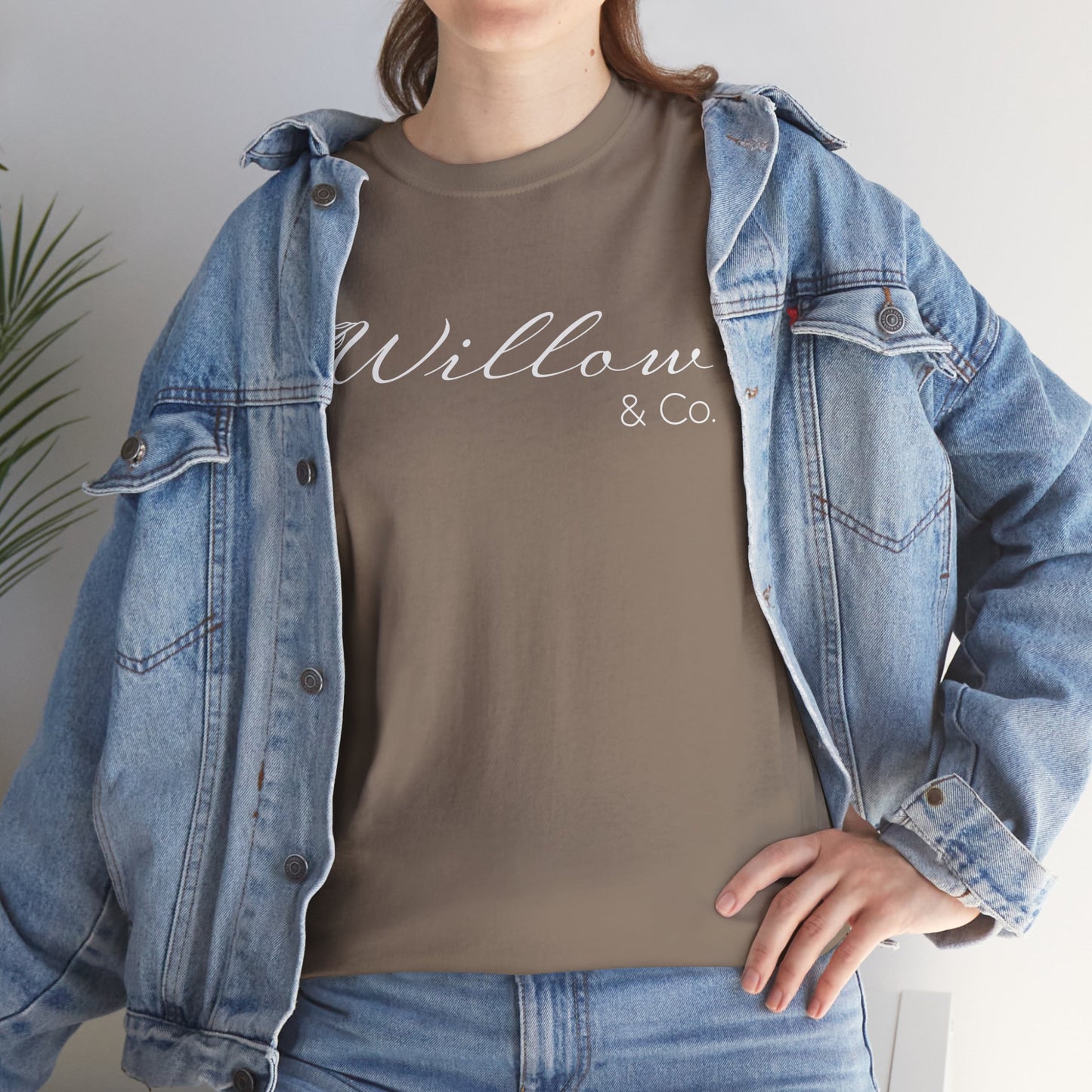Willow & Co. Unisex Heavy Cotton T-Shirt