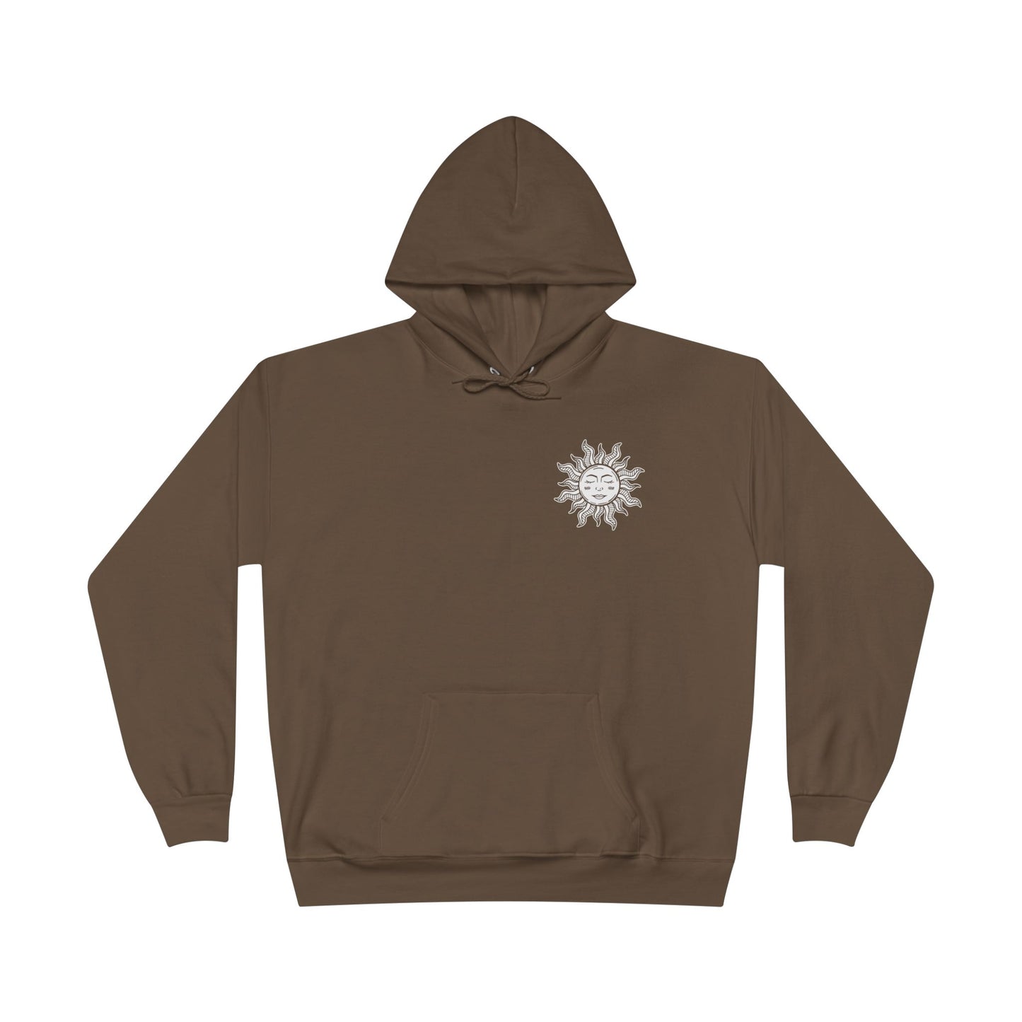 Eco-Friendly Sun Tarot Unisex Hoodie - Spiritual Graphic Pullover