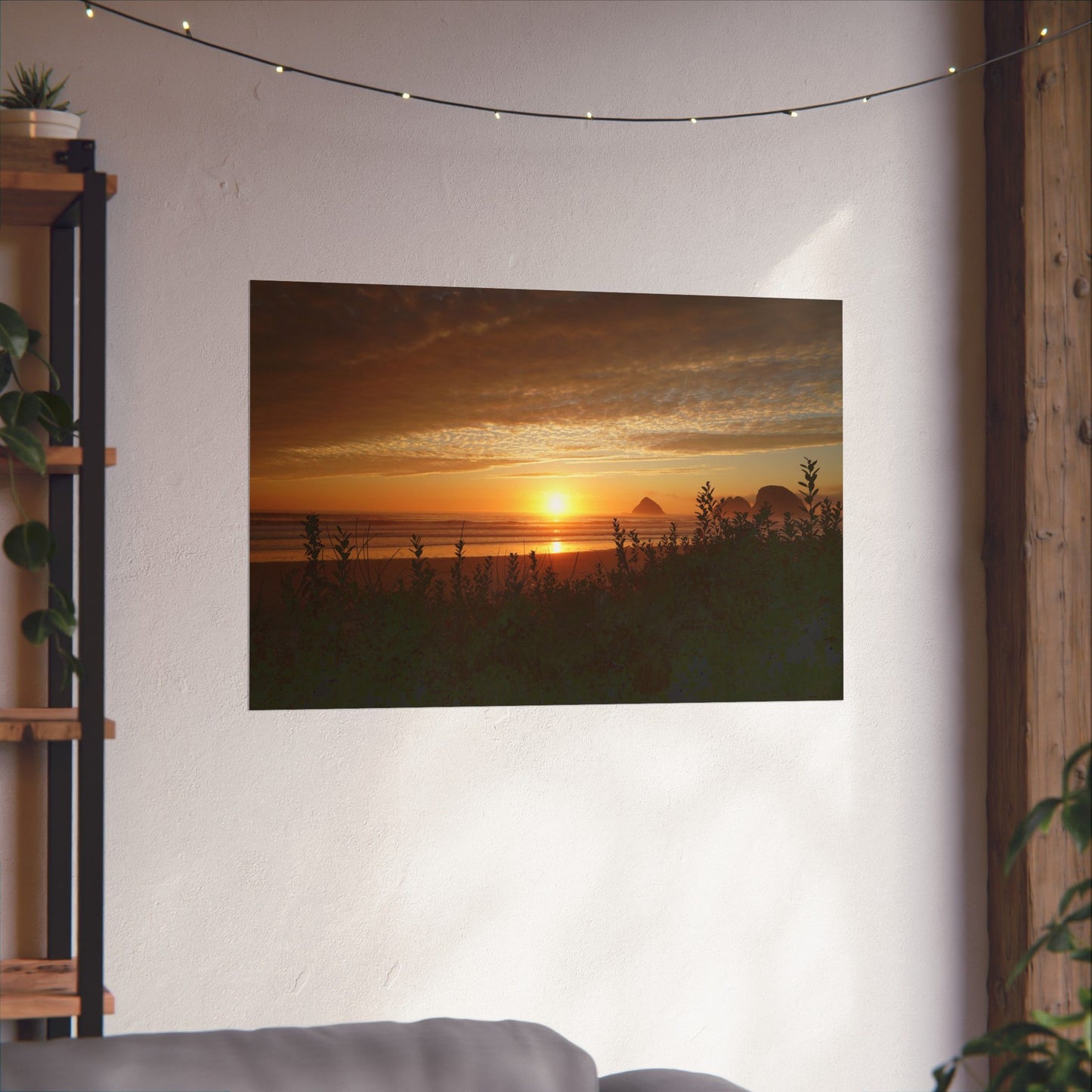 Oregon Ocean Sunset Poster