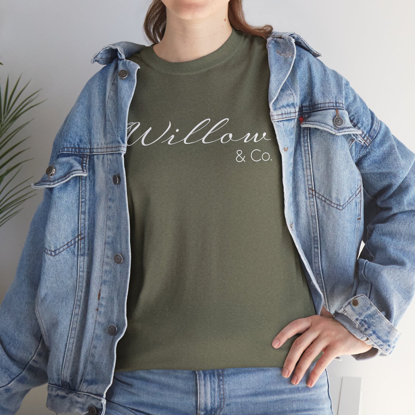 Willow & Co. Unisex Heavy Cotton T-Shirt