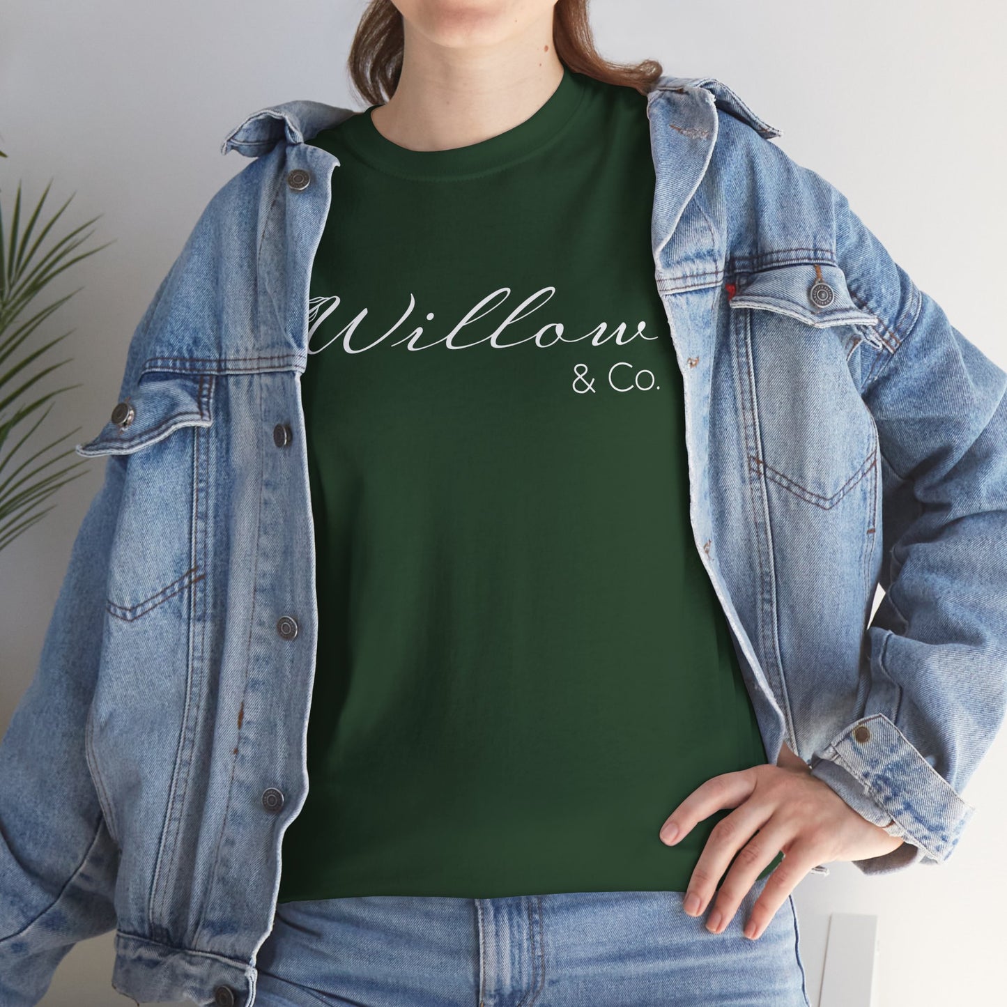Willow & Co. Unisex Heavy Cotton T-Shirt