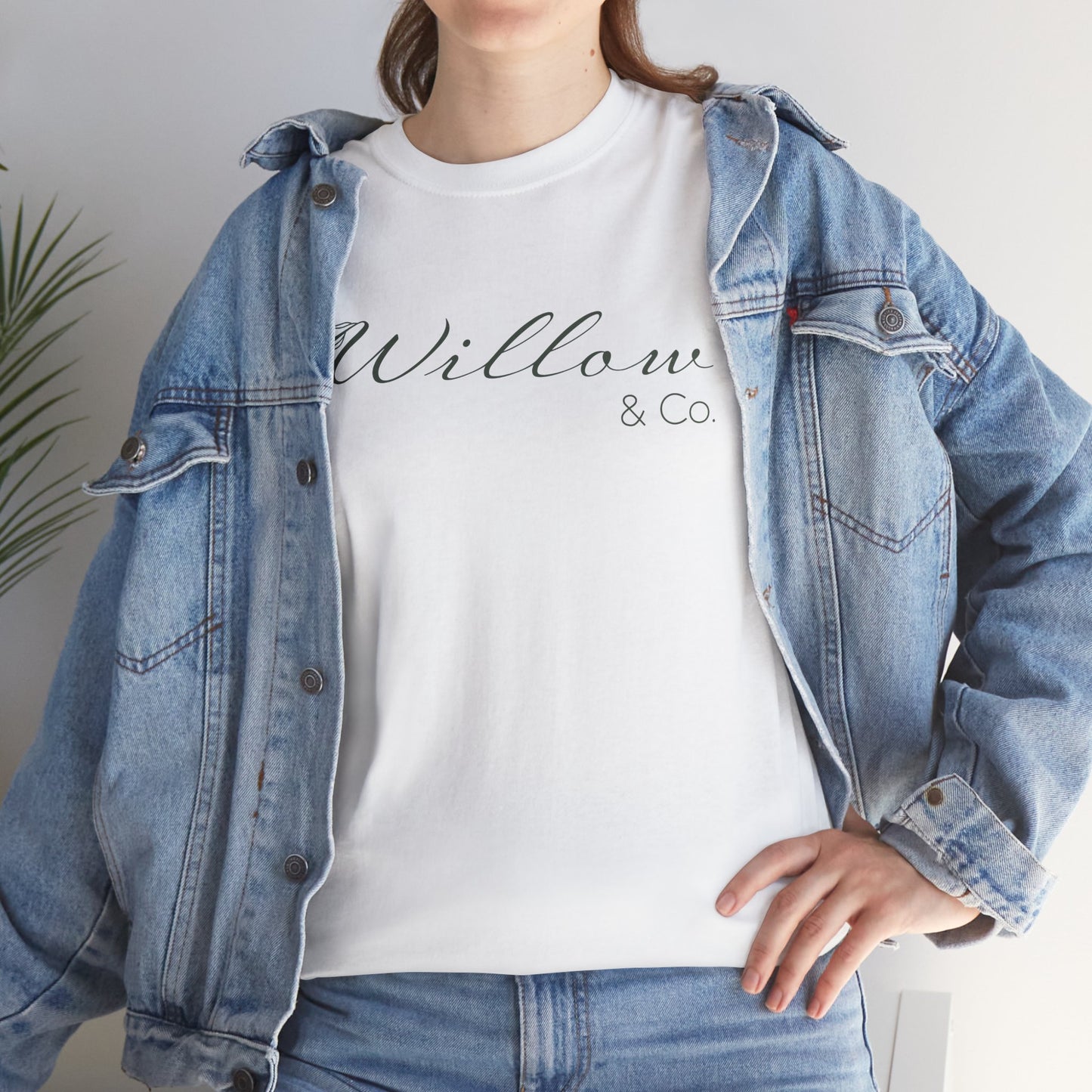 Willow & Co. Unisex Heavy Cotton T-Shirt