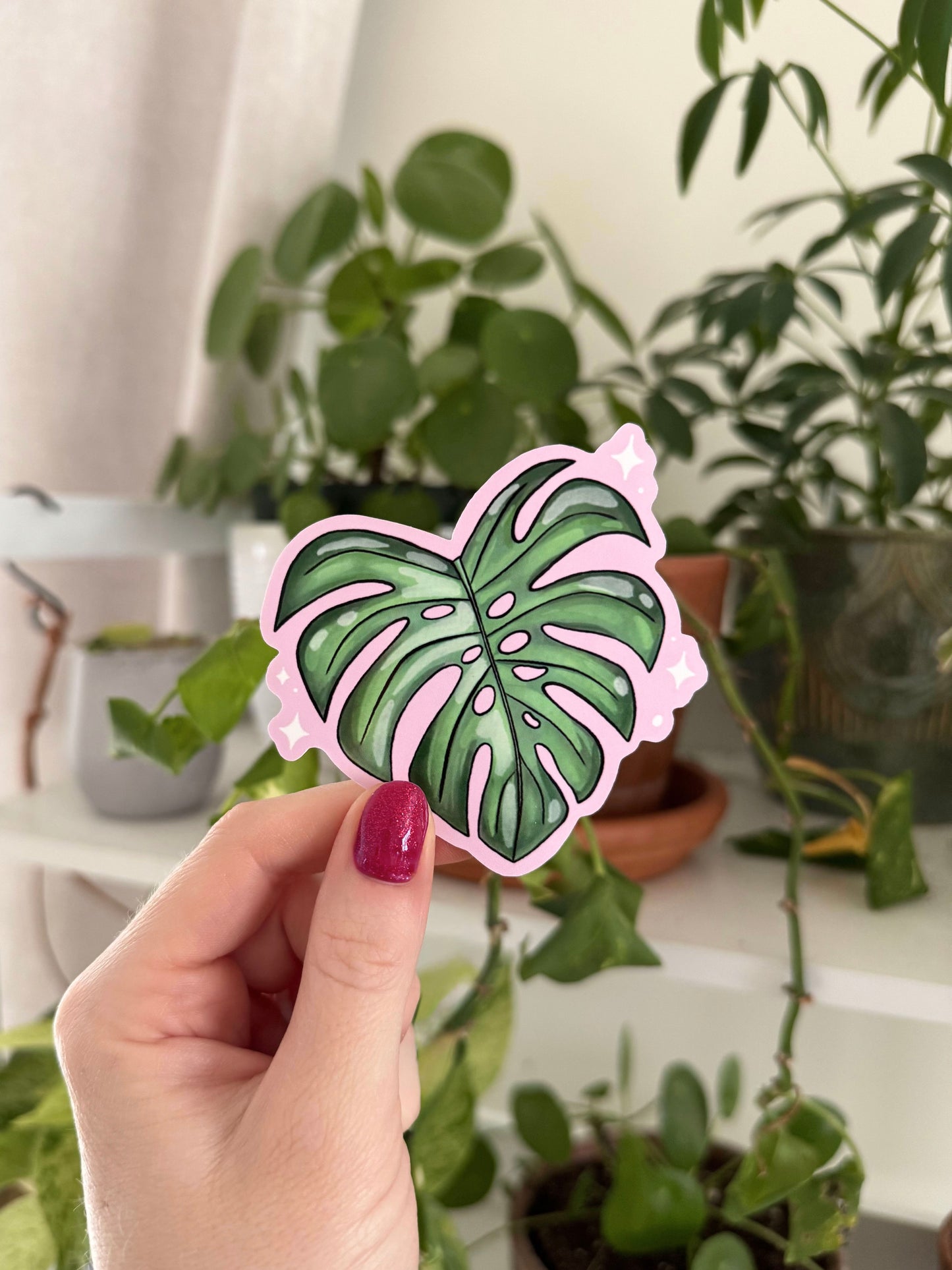 Monstera Sticker