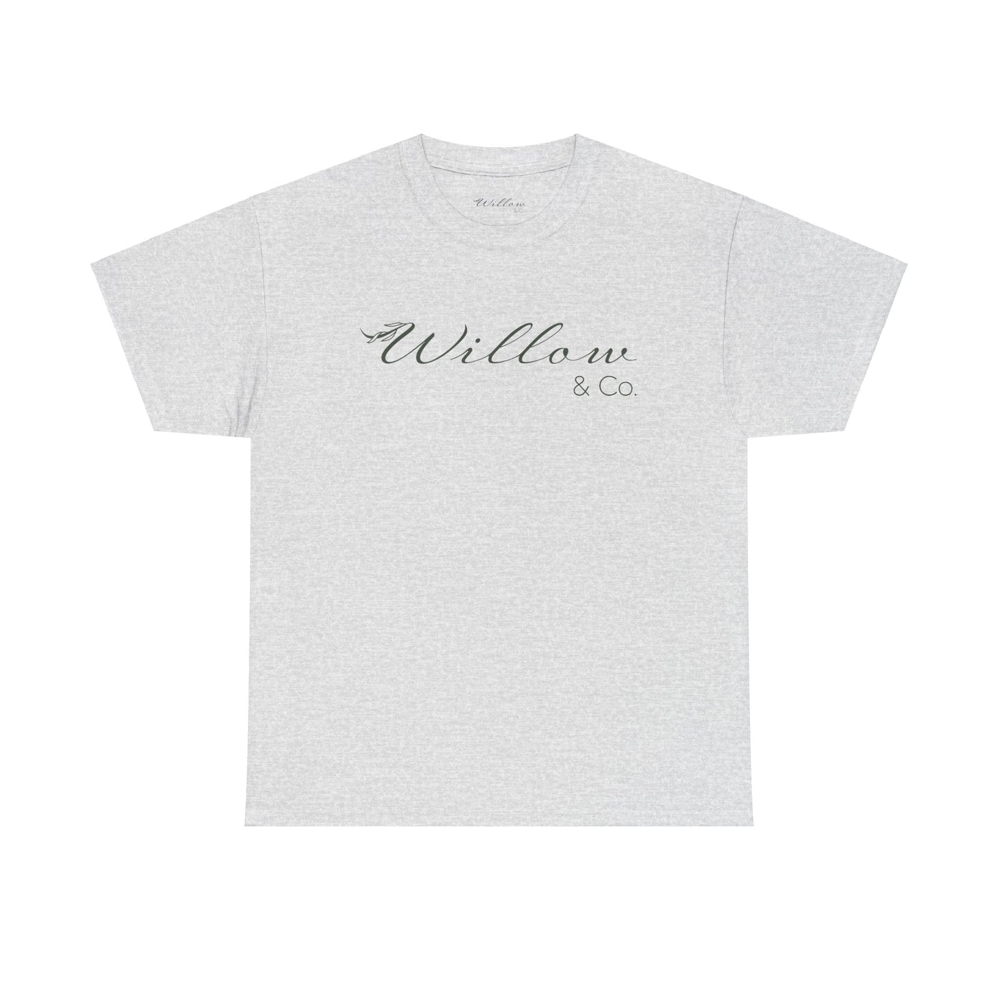 Willow & Co. Unisex Heavy Cotton T-Shirt