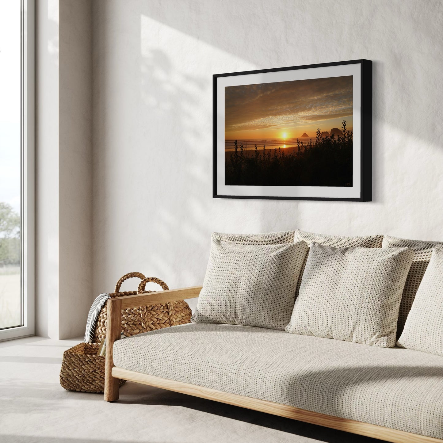 Oregon Ocean Sunset Poster