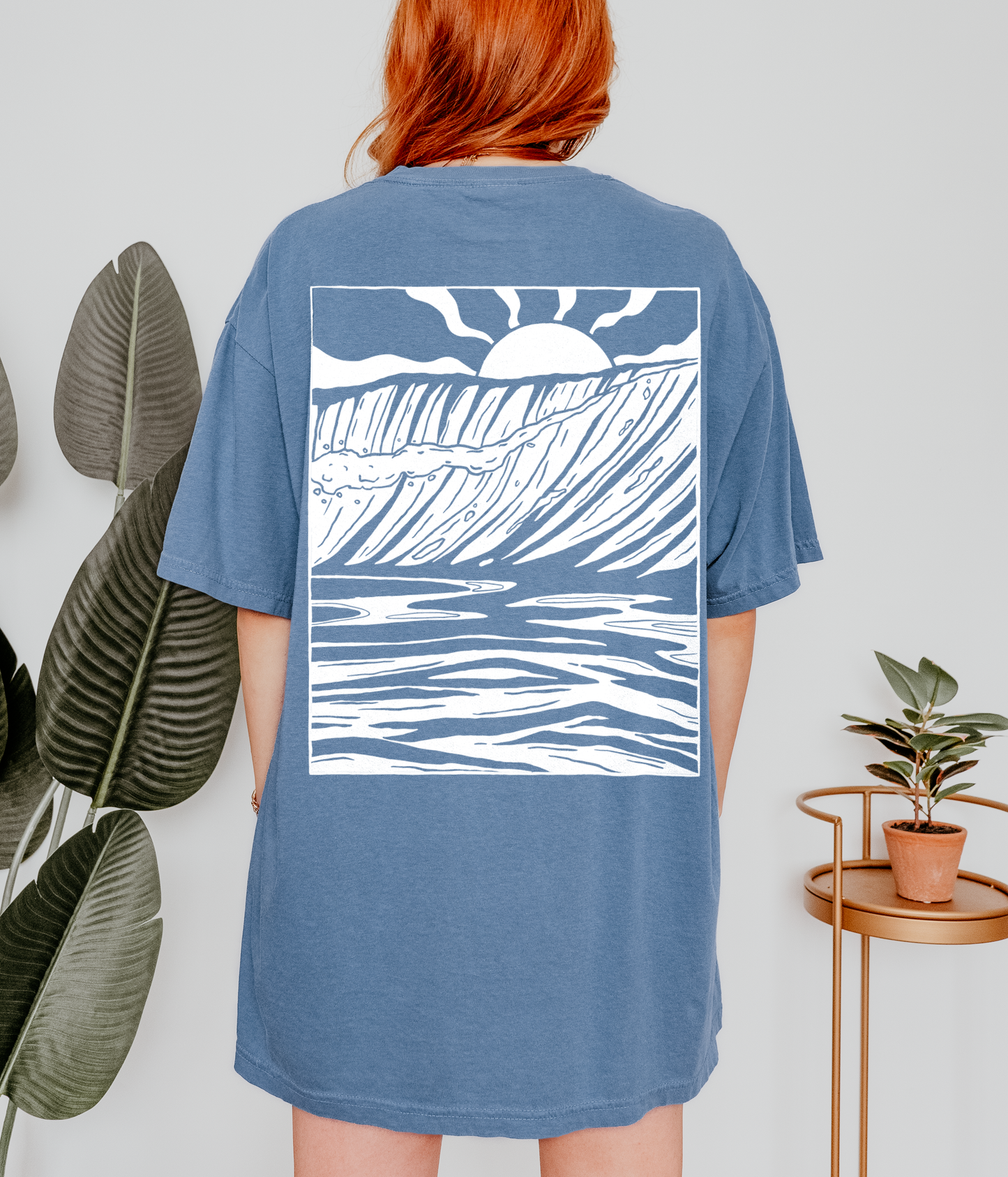 Sunset Wave Unisex T-shirt