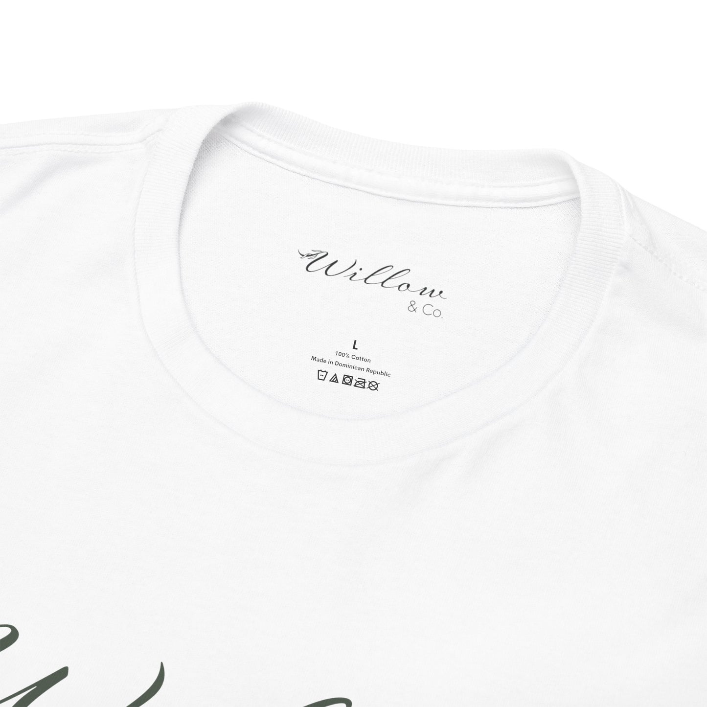 Willow & Co. Unisex Heavy Cotton T-Shirt