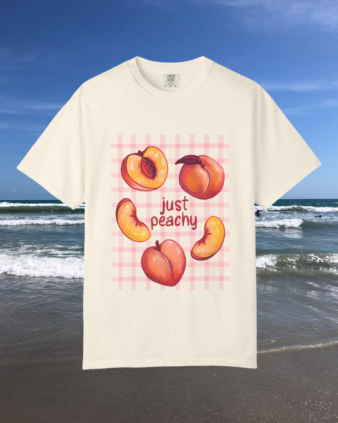 Peachy Unisex Heavyweight Cotton Tshirt