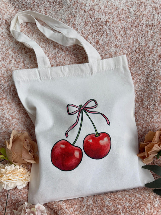 Cherry Sweetheart Tote Bag