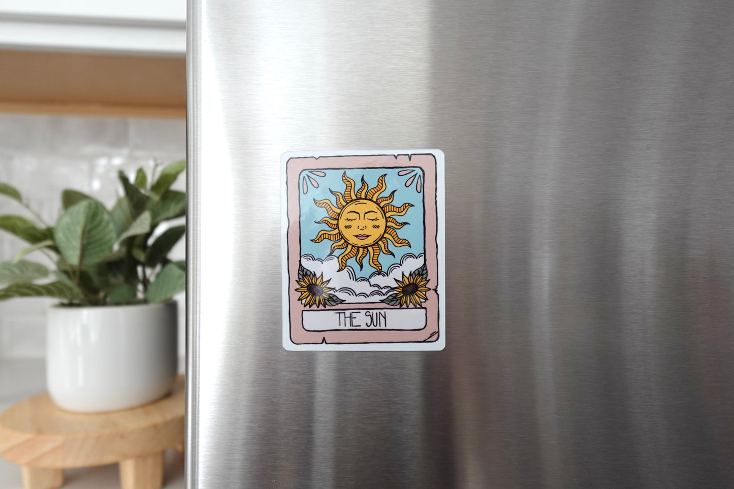 Sun Tarot Card Magnet