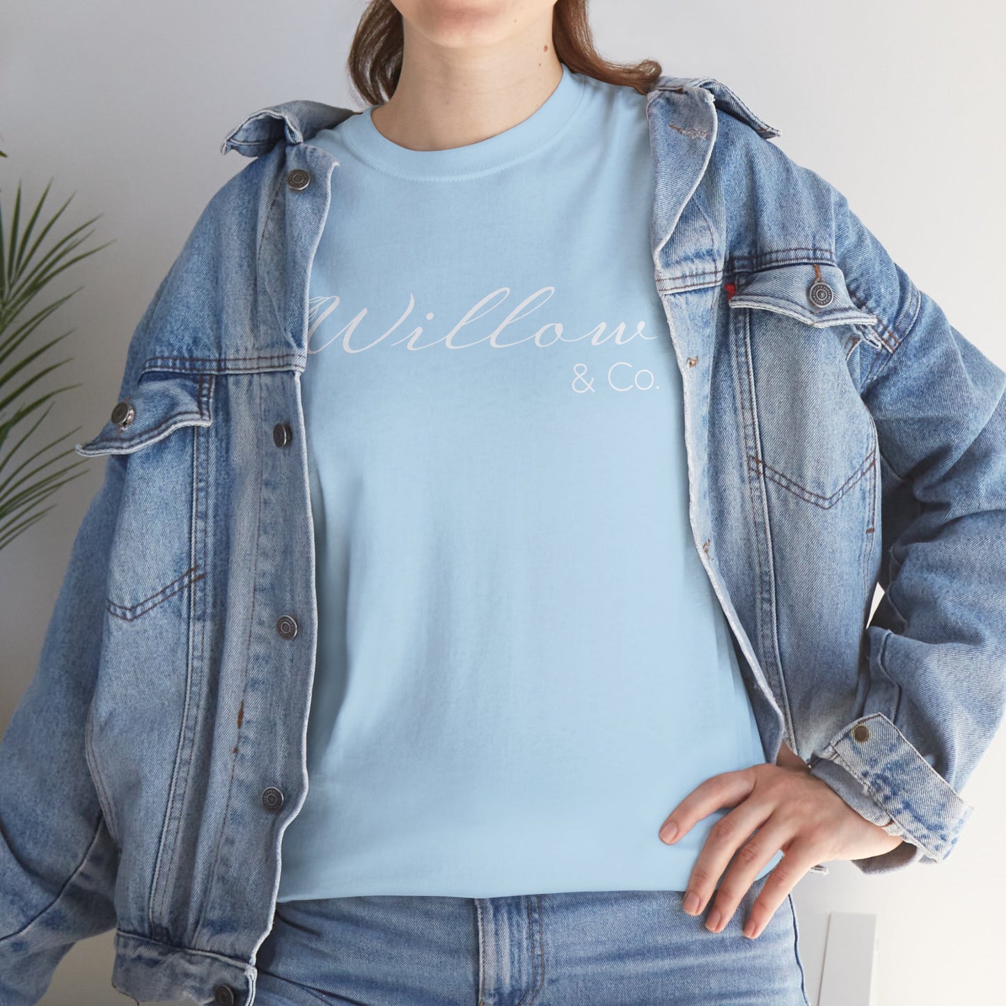 Willow & Co. Unisex Heavy Cotton T-Shirt
