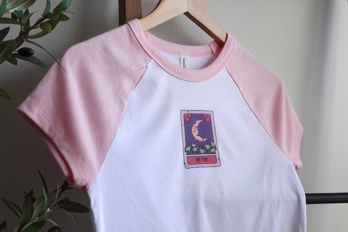 Moon Tarot Card Women’s Baby Tee