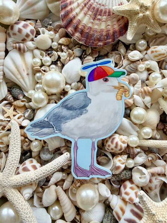 Seagull Sticker