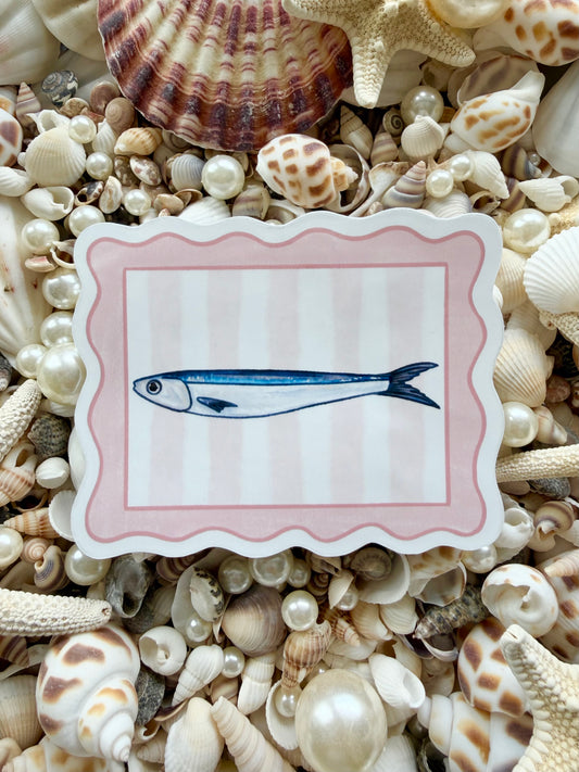 Sardine Stamp Sticker