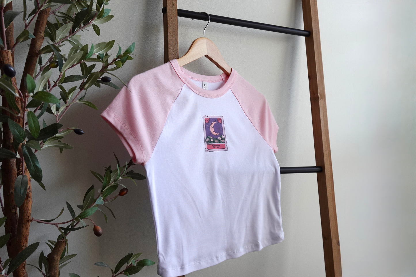 Moon Tarot Card Women’s Baby Tee