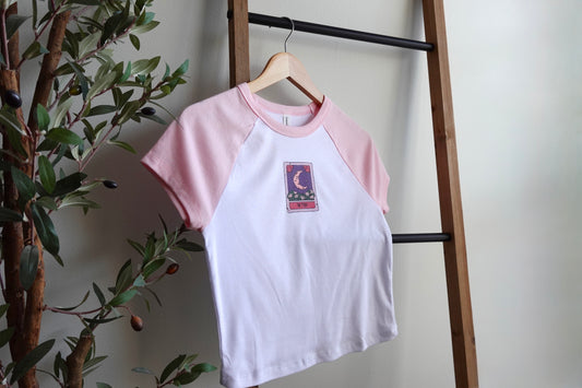 Moon Tarot Card Women’s Baby Tee