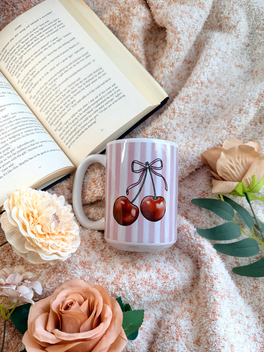 Cherry Sweetheart Ceramic Mug (12oz/15oz)