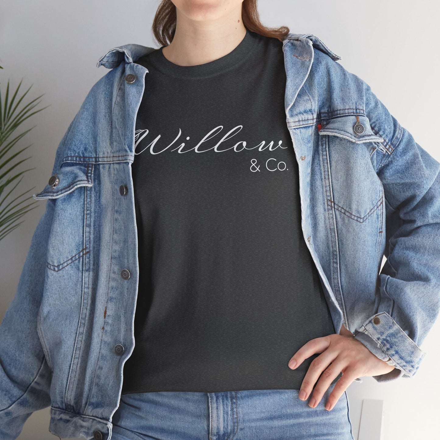 Willow & Co. Unisex Heavy Cotton T-Shirt