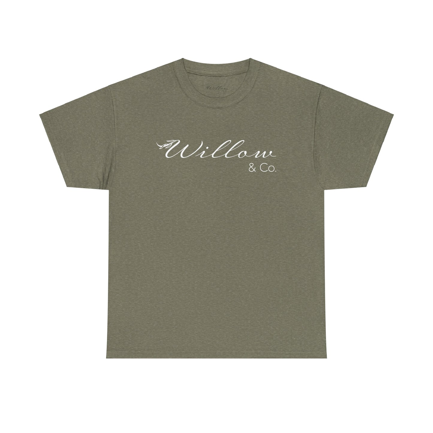 Willow & Co. Unisex Heavy Cotton T-Shirt