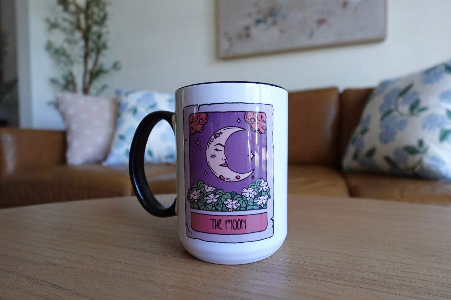 Moon Tarot Card 15oz Ceramic Mug