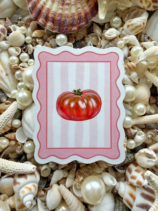Tomato Stamp Sticker