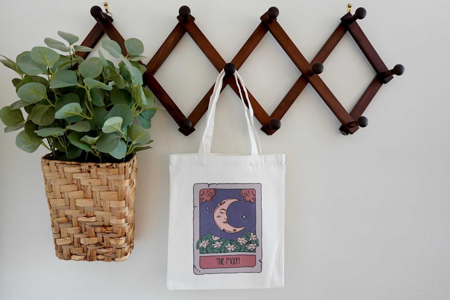 Moon Tarot Card Tote Bag