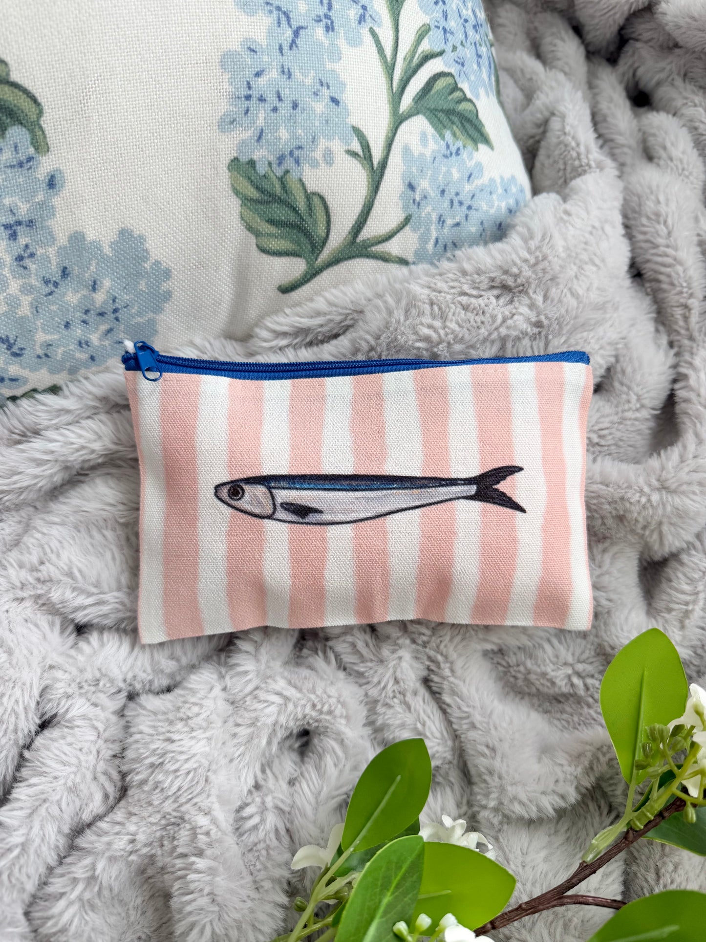 Sardine Zippered Pouch