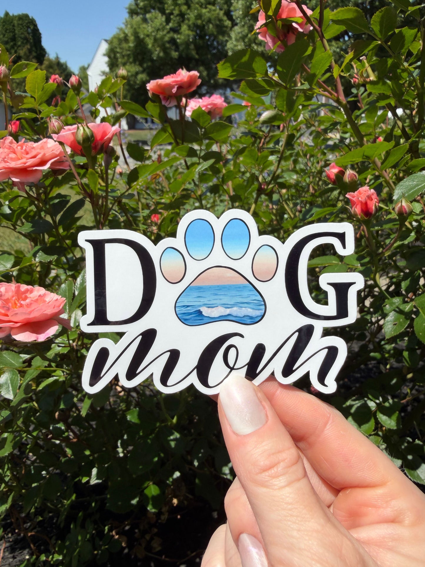 Dog Mom Sticker