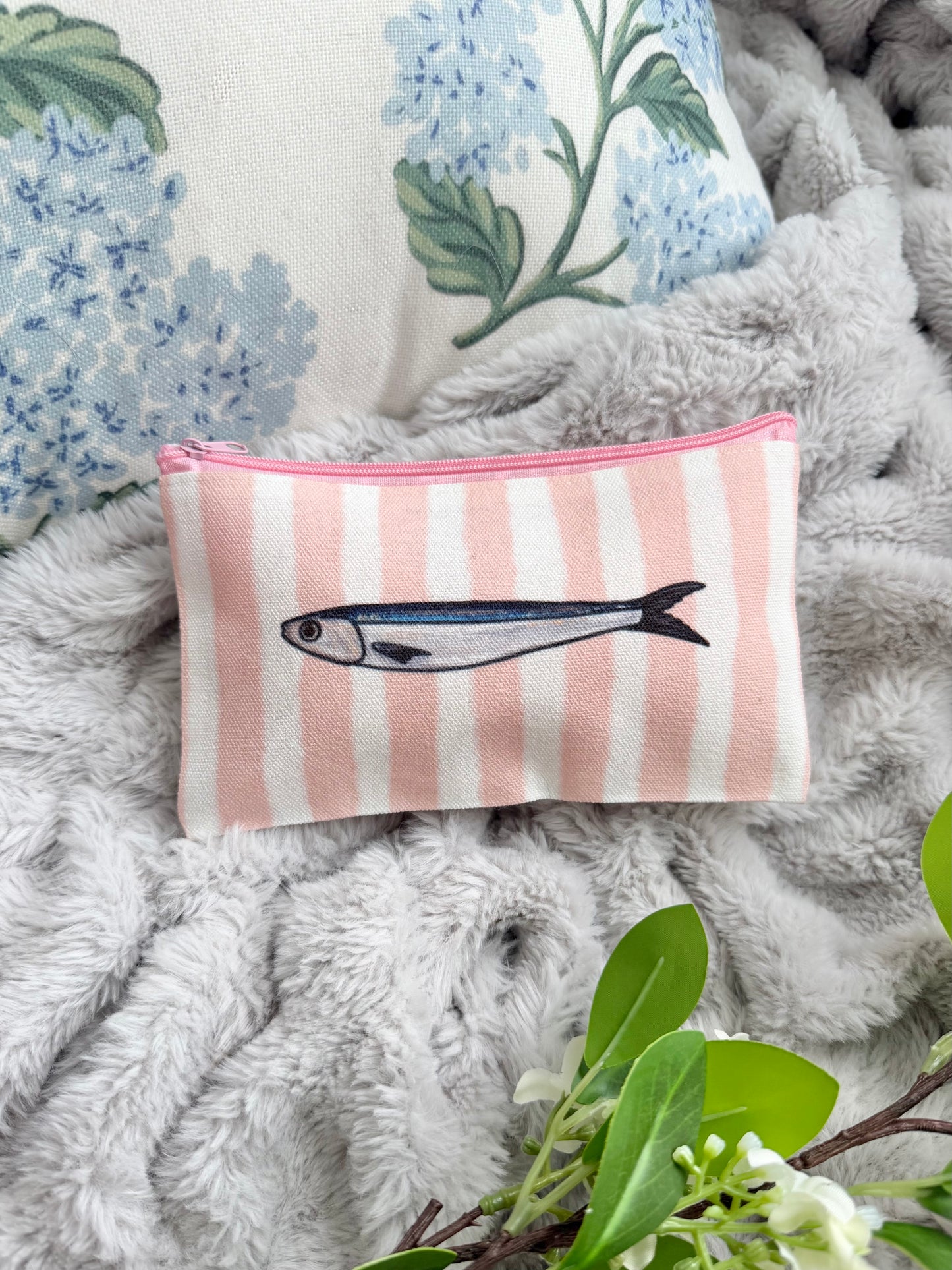 Sardine Zippered Pouch