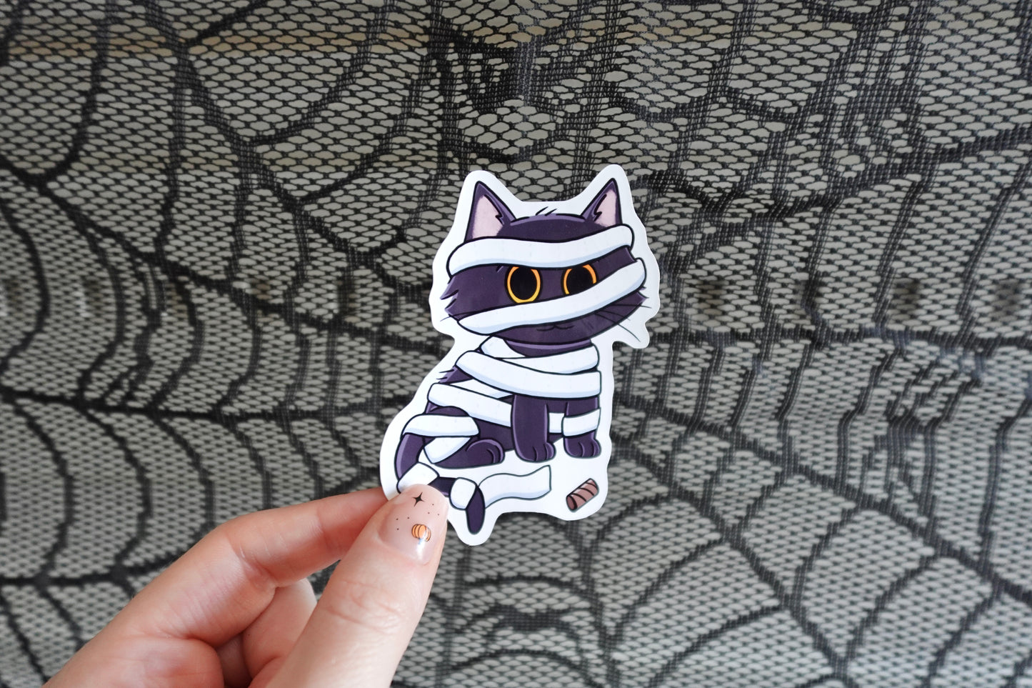 Mummy Cat Sticker