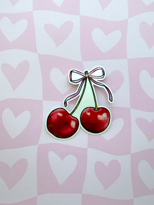 Cherry Sweetheart Sticker